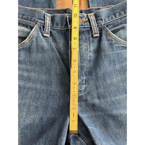 Vintage 70s Wrangler 945 Bootcut Jeans Talon Zipper Made in USA 29 x 33 - Picture 6 of 7